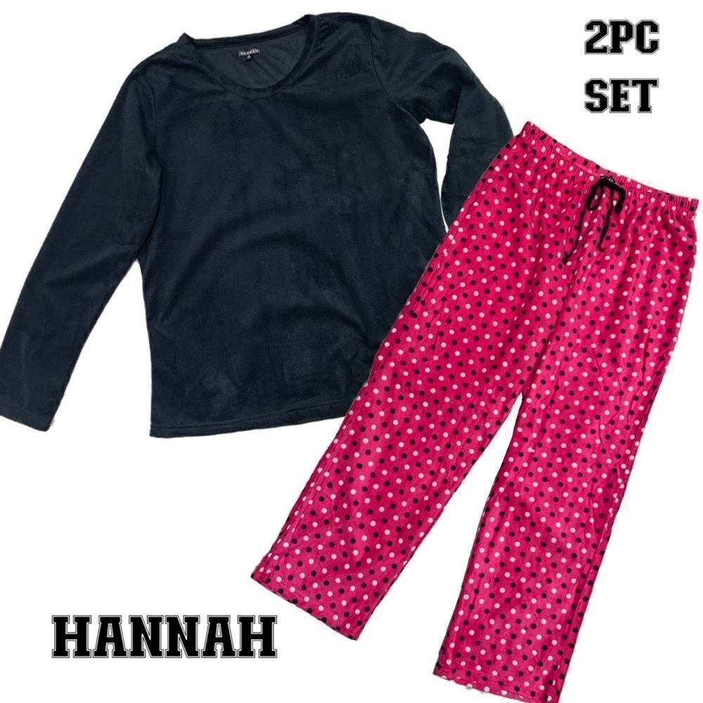 NWOT Hannah 2pc super soft, jammies, set size large